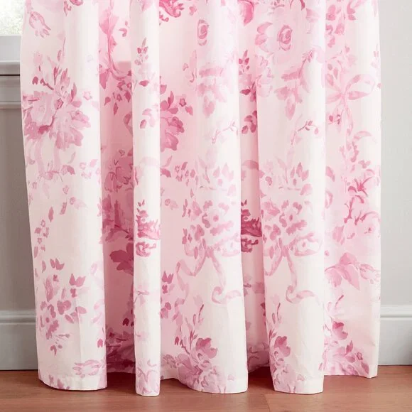 LoveShackFancy Garden Damask Curtains - Thumbnail 3